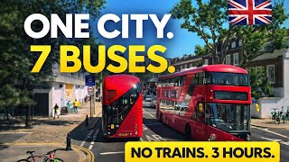 London to Stanmore by Bus! 🇬🇧 7 Routes Across the City | 3 Hour Journey