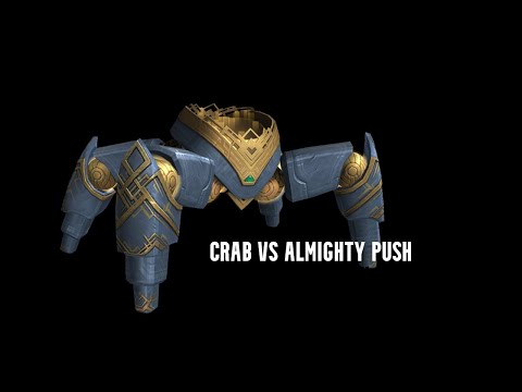 Heroic Halondrus Kill! Almighty Push v The Crab