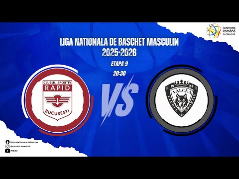 Liga Nationala de Baschet Masculin 25/26 - CS Rapid Bucuresti vs CS Valcea 1924 Ramnicu Valcea