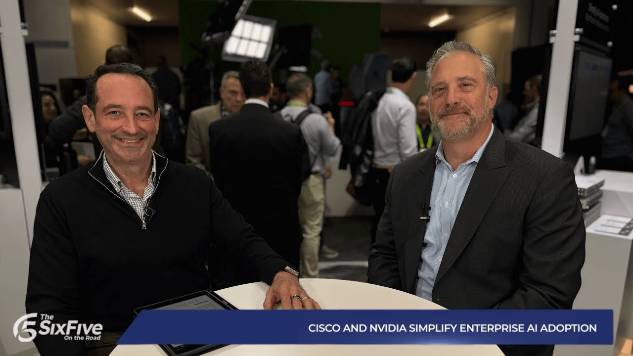 Cisco and NVIDIA Simplify Enterprise AI Adoption - Six Five Media at NVIDIA GTC