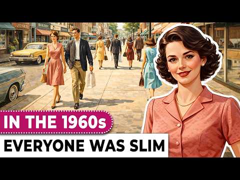 Why Everyone Was Slim in the 1960s (Without Diets or Gyms)