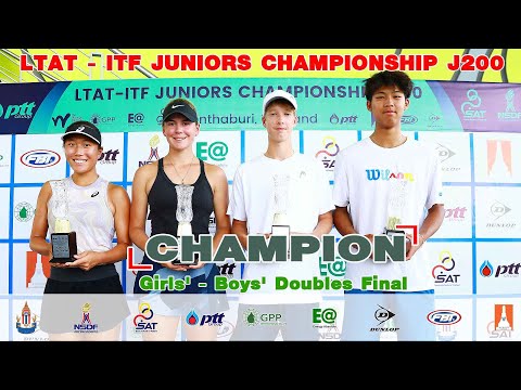LTAT   ITF JUNIORS CHAMPIONSHIP J200 Girls'- Boys' Doublesfinal