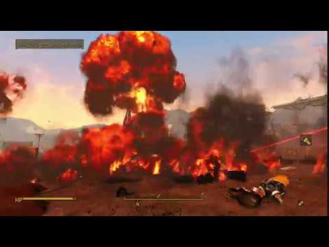 Fallout 4: Military Robots vs Nuka World Robots Round 2 [Robot wars]