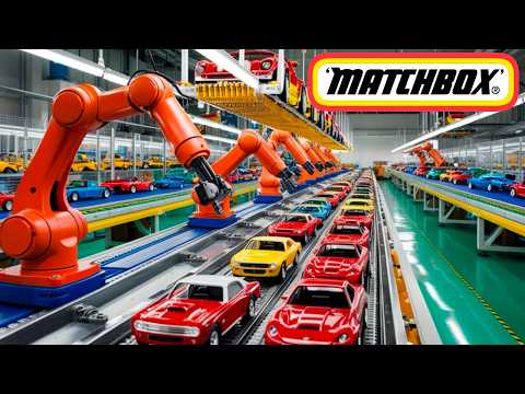 How Millions of MATCHBOX Cars Are Made | The Secret Behind Toy Car Mass Production
