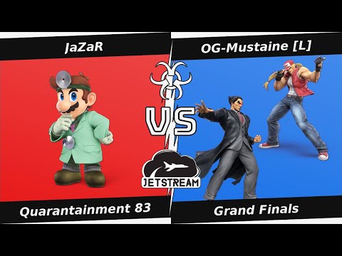 Quarantainment 83 Grand Finals - JaZaR (Dr Mario) Vs OG-Mustaine [L] (Kazuya, Terry) - SSBU
