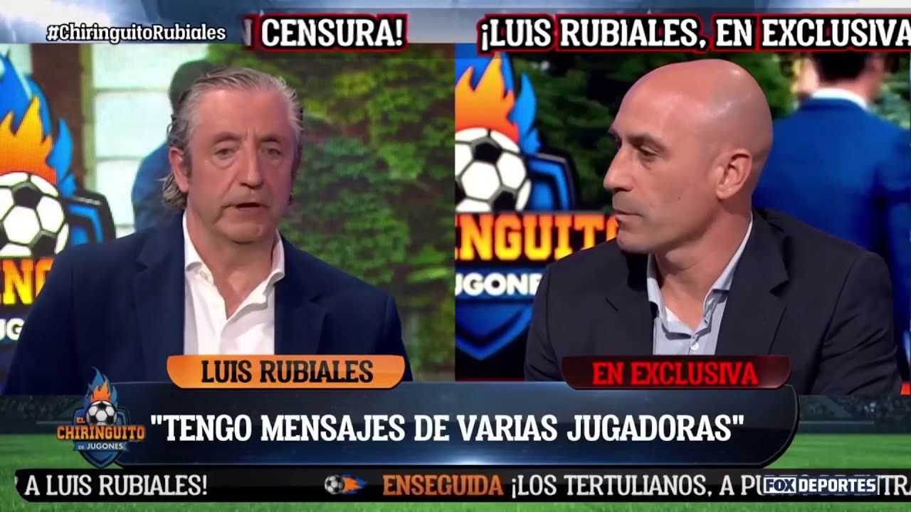 Luis Rubiales, expresidente de la Federación Española, y su versión de los hechos | El Chiringuito