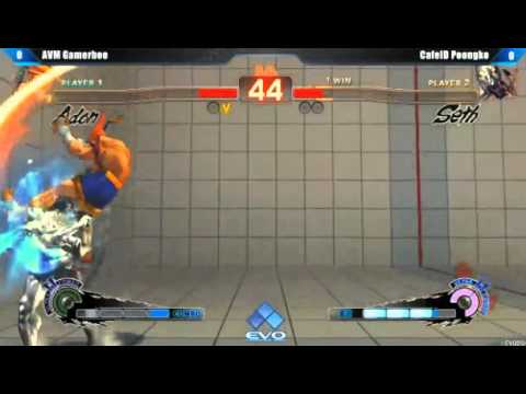 EVO 2013 SSF4 AE Avermedia Gamerbee vs CafeID Poongko