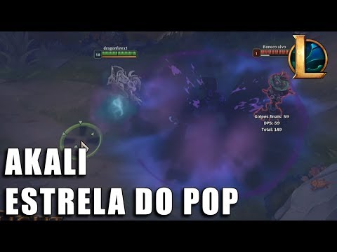 Akali Estrela do Pop - League of Legends (Prévia)