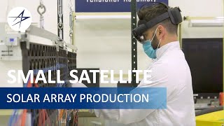 Small Satellite Solar Array Production