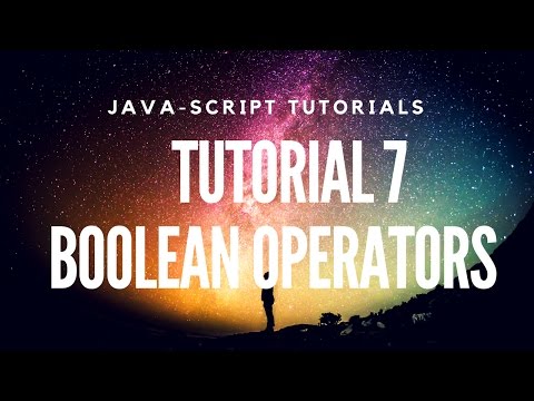Learn Javascript Tutorial 7 About Boolean Expressions