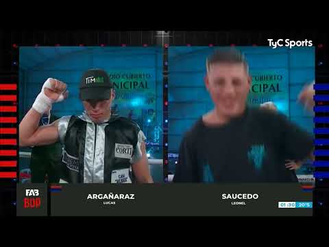 Lucas Argañaraz vs. Juan Cruz Saucedo  - Boxeo de Primera - TyCSports