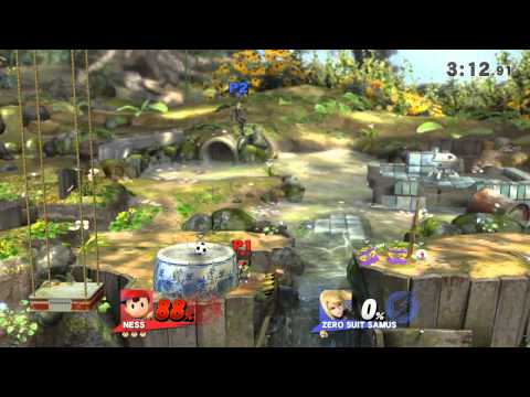 Smash 4 Amazing Zero Suit Samus Comeback