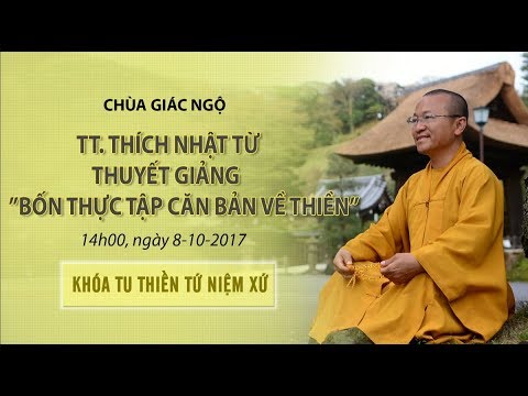 Bốn thực tập căn bản về thiền - TT. Thích Nhật Từ