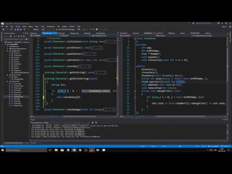 C Game Development | Console RPG | Part 29 | Items Inventory Leveling Adventures and MORE