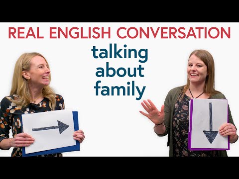 Real English Conversation: Talking about FAMILY