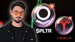 The Palantir and Tesla Stock "Bubbles" Just Popped! New Year Pullback Targets for $PLTR + $TSLA