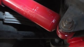 how to install rear shocks 2005 Dodge grand caravan