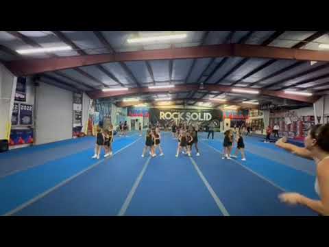 Rock Solid Allstars ANGELS 23/24 killing it at practice