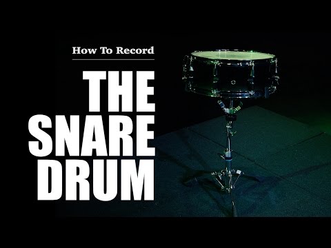 How To Record The Snare Drum | Ron's Room