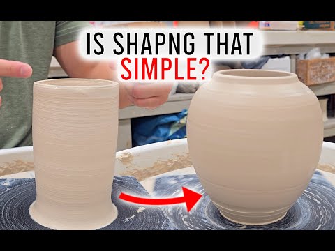 Transform and Shape your Cylinder into an Orb Vase || Dig, Open, Pull Series BONUS EPISODE