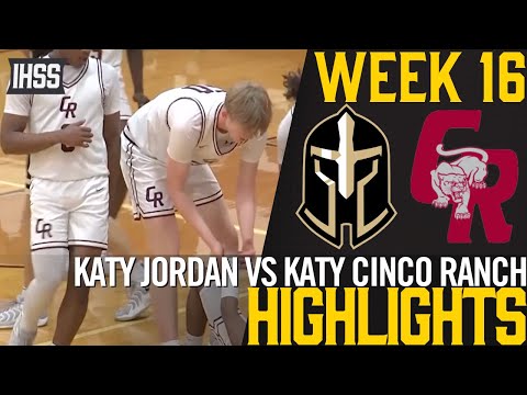 Thrilling Katy Jordan vs. Cinco Ranch Basketball Highlights