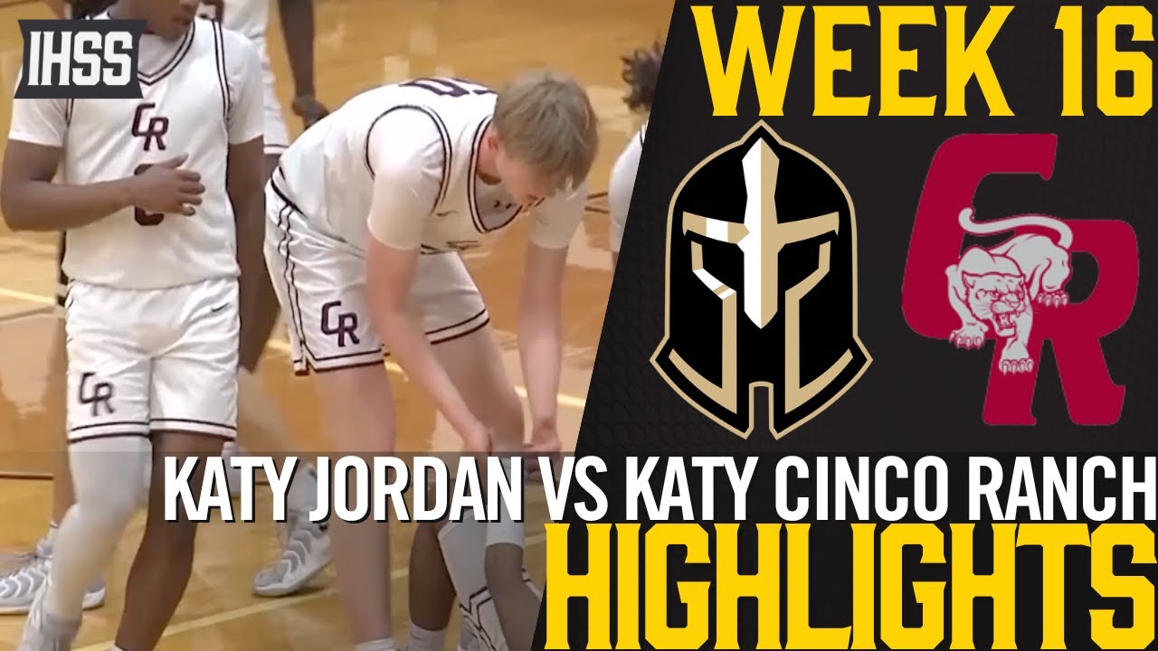 Thrilling Katy Jordan vs. Cinco Ranch Basketball Highlights