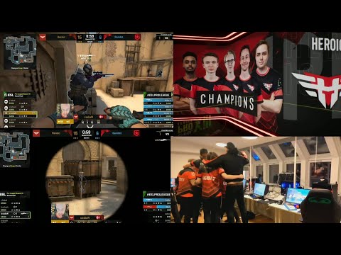 Cadian 1v4 Clutch to win ESL Pro League Season 13 Title For Heroic || Must Watch || Gambit vs Heroic