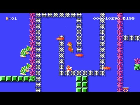 Mario Maker - Teenage Mutant Ninja Turtles (by Sirk)