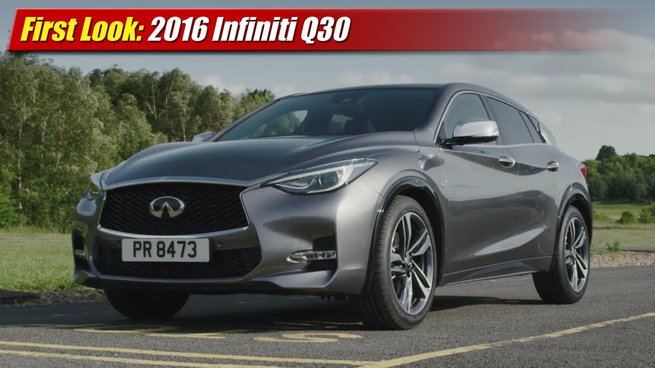 First Look: 2016 Infiniti Q30