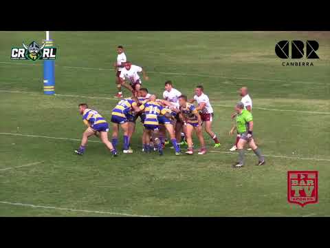 2018 CRRL - Reserve Grade - Round 2 Highlights - Woden Valley v Queanbeyan Kangaroos