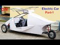 DIY Three Wheel T Rex Electric Car At Home Part 1