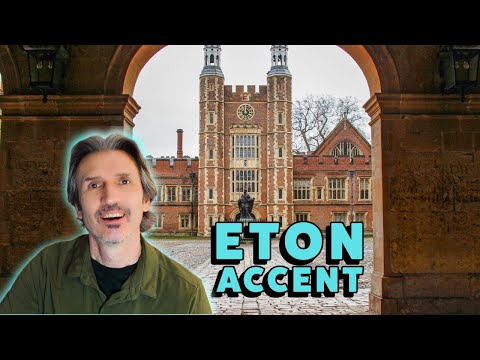 How To Speak Upper Class Eton