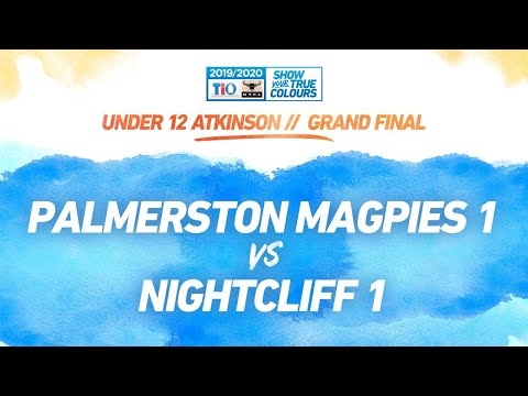 Palmerston Magpies 1 vs Nightcliff 1: Grand Final – Under 12 Atkinson: 2019-20 TIO NTFL