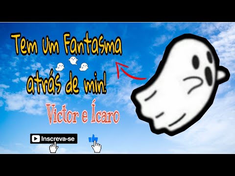 Fantasma tentando me assustar(Aquarela kids)- Victor e Ícaro