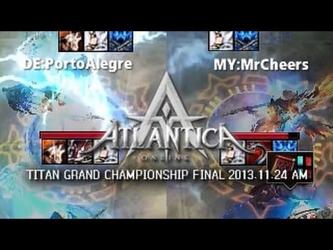 Titan 2013.11.24 AM Final: DE:PortoAlegre vs. MY:MrCheers - Atlantica Online