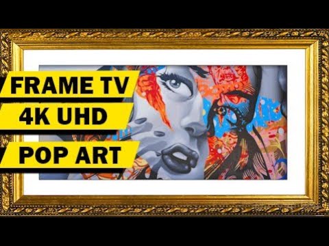 🔴 Turn your television into a piece of art! 4K  UHD Pop Culture Meets Fine Art - 1 Hr. NO MUSIC 🔴