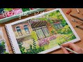 Painting Studio Ghibli Scene Himi Jelly Gouache Unboxing The Secret World Of Arriety