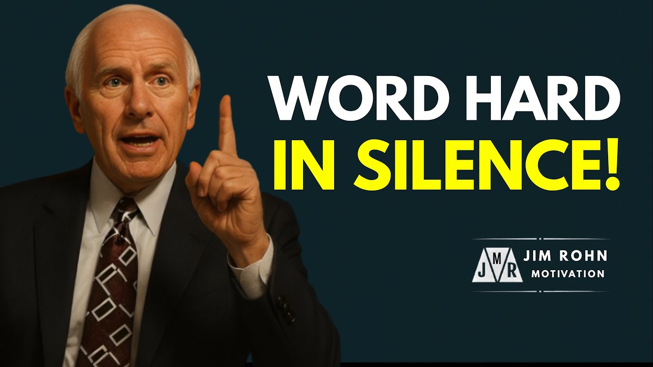 WORK IN SILENCE, DON'T ANOUNCE TO PEOPLE YOUR PLANS | Jim Rohn Motivation