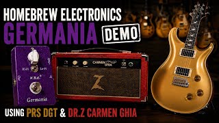 Video thumbnail for Homebrew Electronics Germania Boost & Dr Z Carmen Ghia Demo by Sam Rhodes
