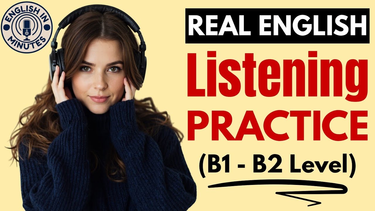 B1,B2 English Listening Practice | Everyday English Speaking Fluency Practice | English Podcast