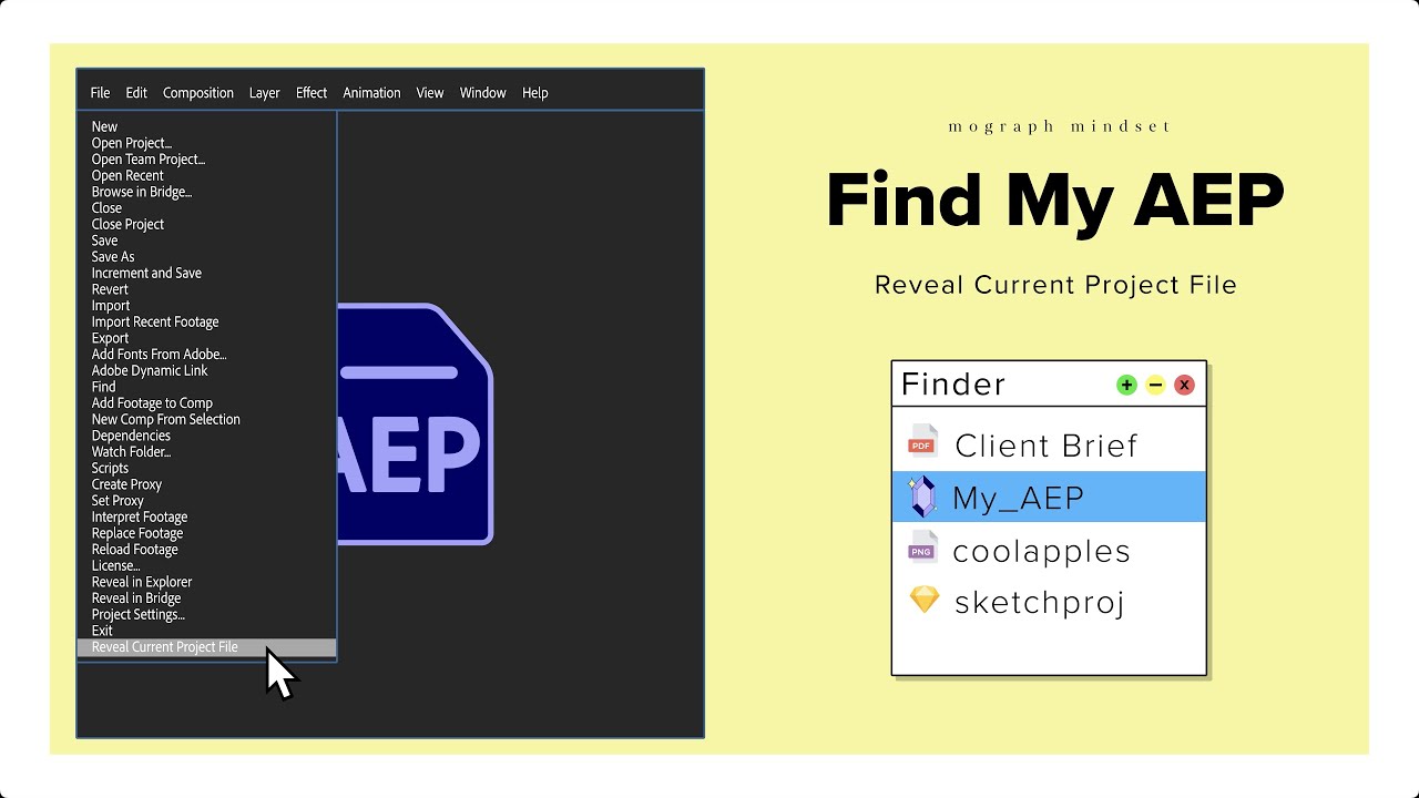 Find My AEP v2.0[Aescripts][WIN][MAC]