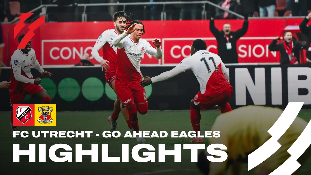 FC Utrecht pakt punt in SPEKTAKELSTUK tegen Go Ahead Eagles 👀 | HIGHLIGHTS