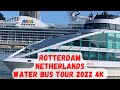 Rotterdam Netherlands Water Bus Tour 2022 4K Holland Travel Guide 2022 Abdulthetraveler707