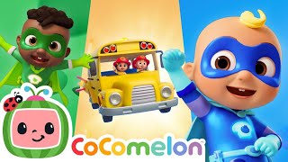 Download lagu '🎵 Wheels on the Super Hero Bus: The Ultimate Kids’ Nursery Rhymes Adventure! 🚍✨' mp3