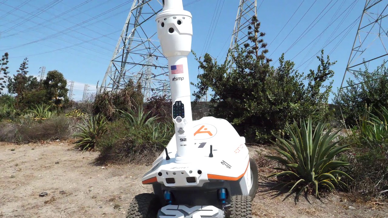 Inspection of electrical equipment by a mobile robot