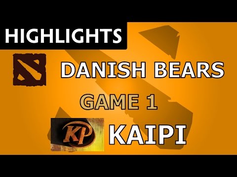 Danish Bears vs Kaipi [Game 1] WellPlay Invitational by VitalBet - Dota Highlights