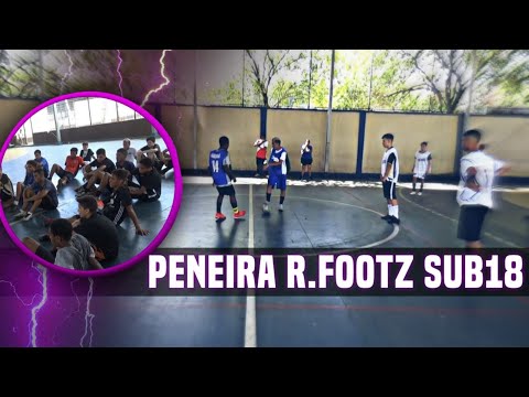 PENEIRA SUB 18 PARA JOGAR NA R.FOOTZ - ESTÃO CHEGANDO OS CAMPEONATOS