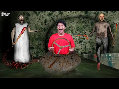GRANNY KI BOAT SHORT FILM : ग्रैनी | HORROR GAME GRANNY : CHAPTER 2 - SLENDRINA || MOHAK MEET