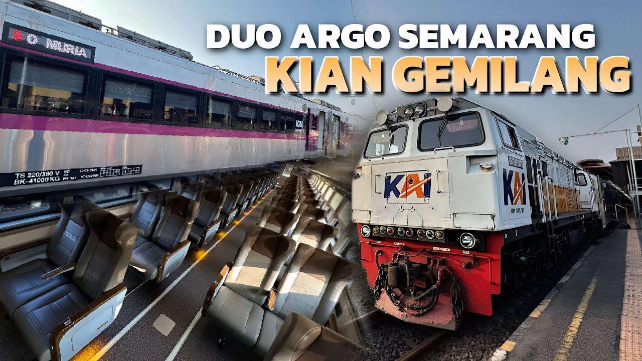 AKHIRNYA YANG DITUNGGU PAKAI GENERASI TERBARU 😎 Upgrade Armada Argo Muria dan Argo Sindoro