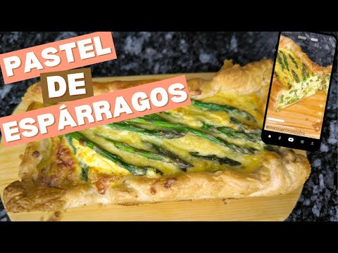PASTEL de ESPÁRRAGOS, una CENA FÁCIL y DELICIOSA!!!